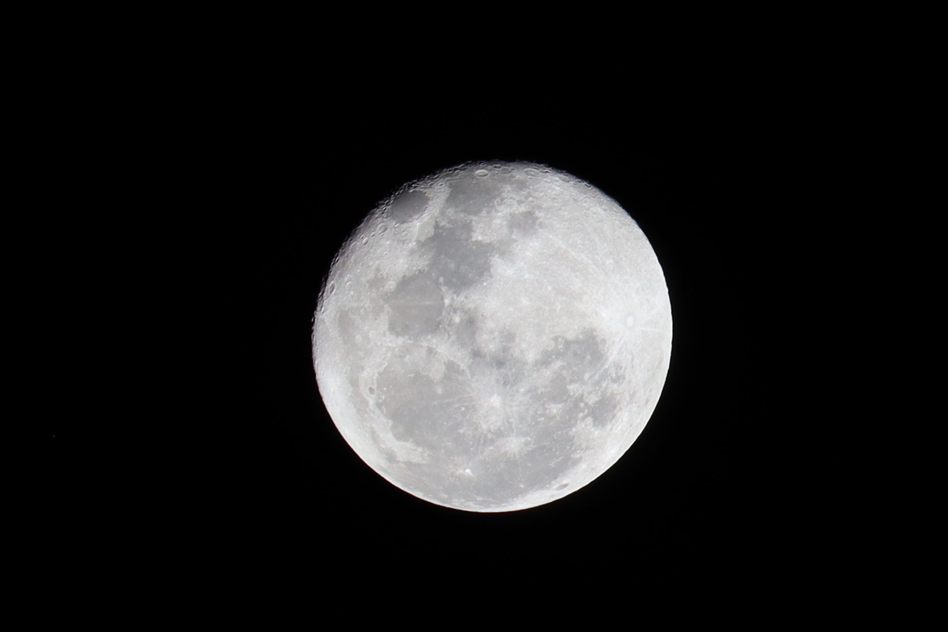 Fotografando a lua cheia