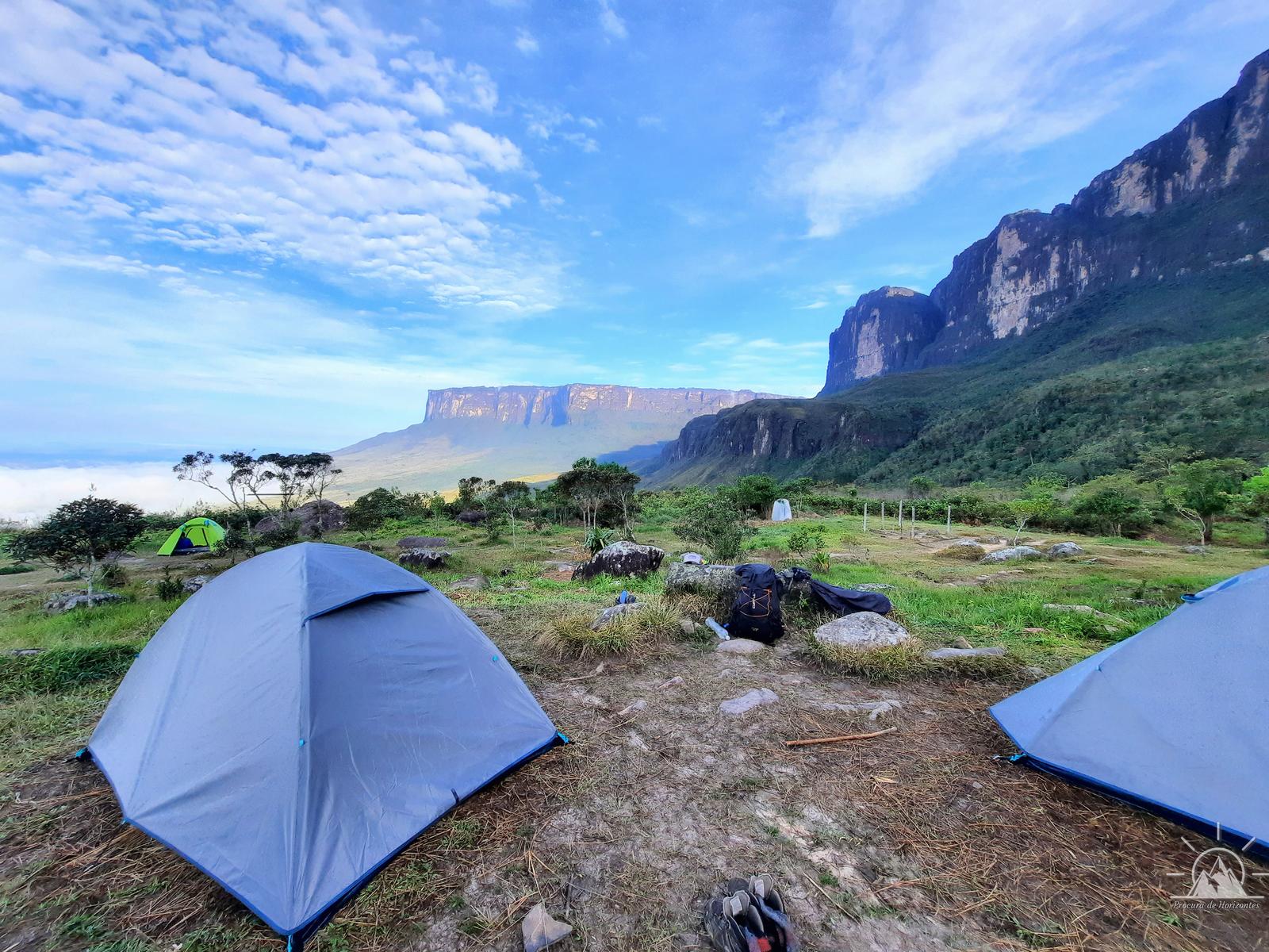 Roraima – Acampamento Base x Hotel Principal