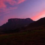 nascer do sol no monte roraima